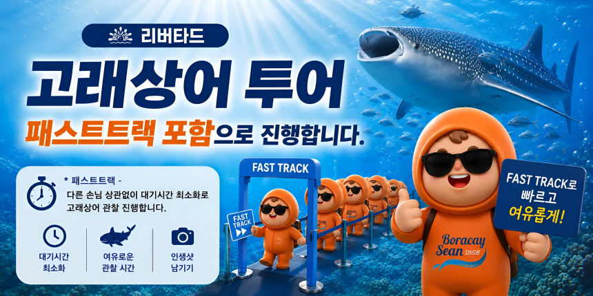 보라카이션 고래상어 패키지 안내 2